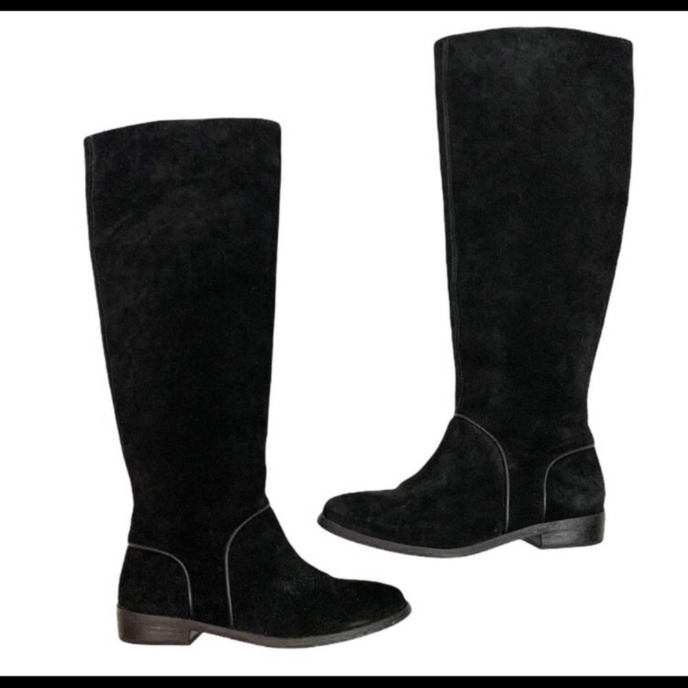 UGG Black Suede Riding Boots! EXCELLENT condition with SAME DAY SHIPPING😊